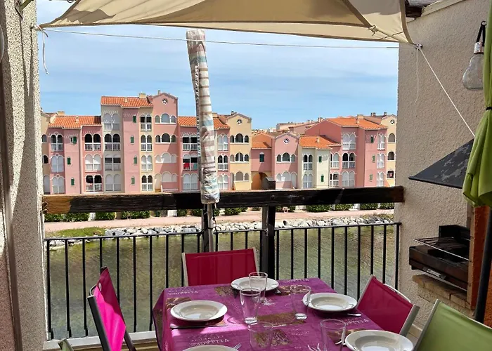 Superbe Vue -climatisation - Piscine - Parking - 5mc317 Le Barcarès