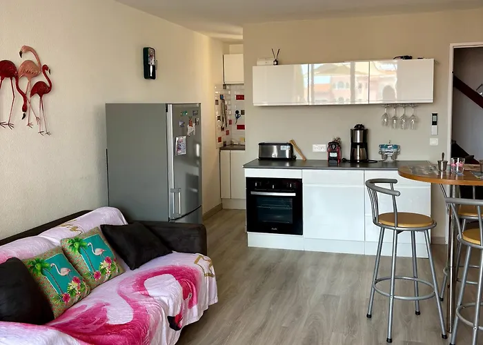 Superbe Vue -climatisation - Piscine - Parking - 5mc317 Apartament